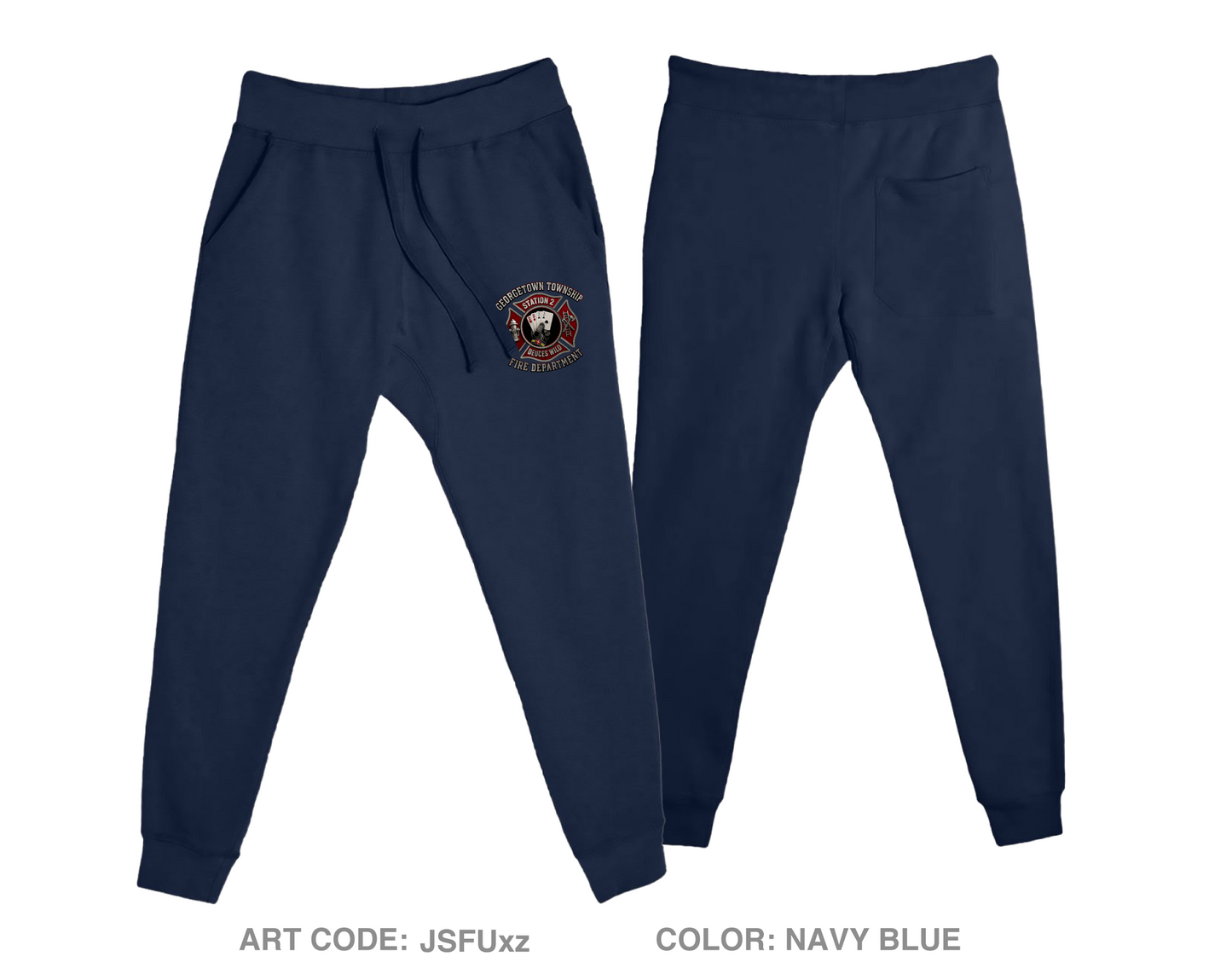 GTFD Station 2 Fundraising Collection  Comfort Unisex Joggers - JSFUxz