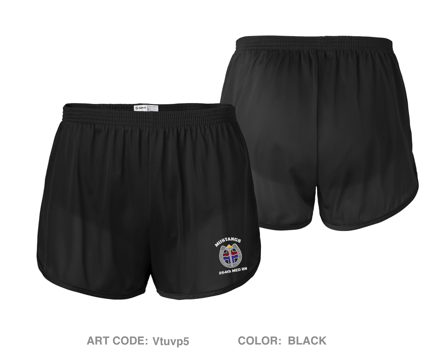 264th Medical Battalion Hi-Tech Ranger Shorts - Vtuvp5