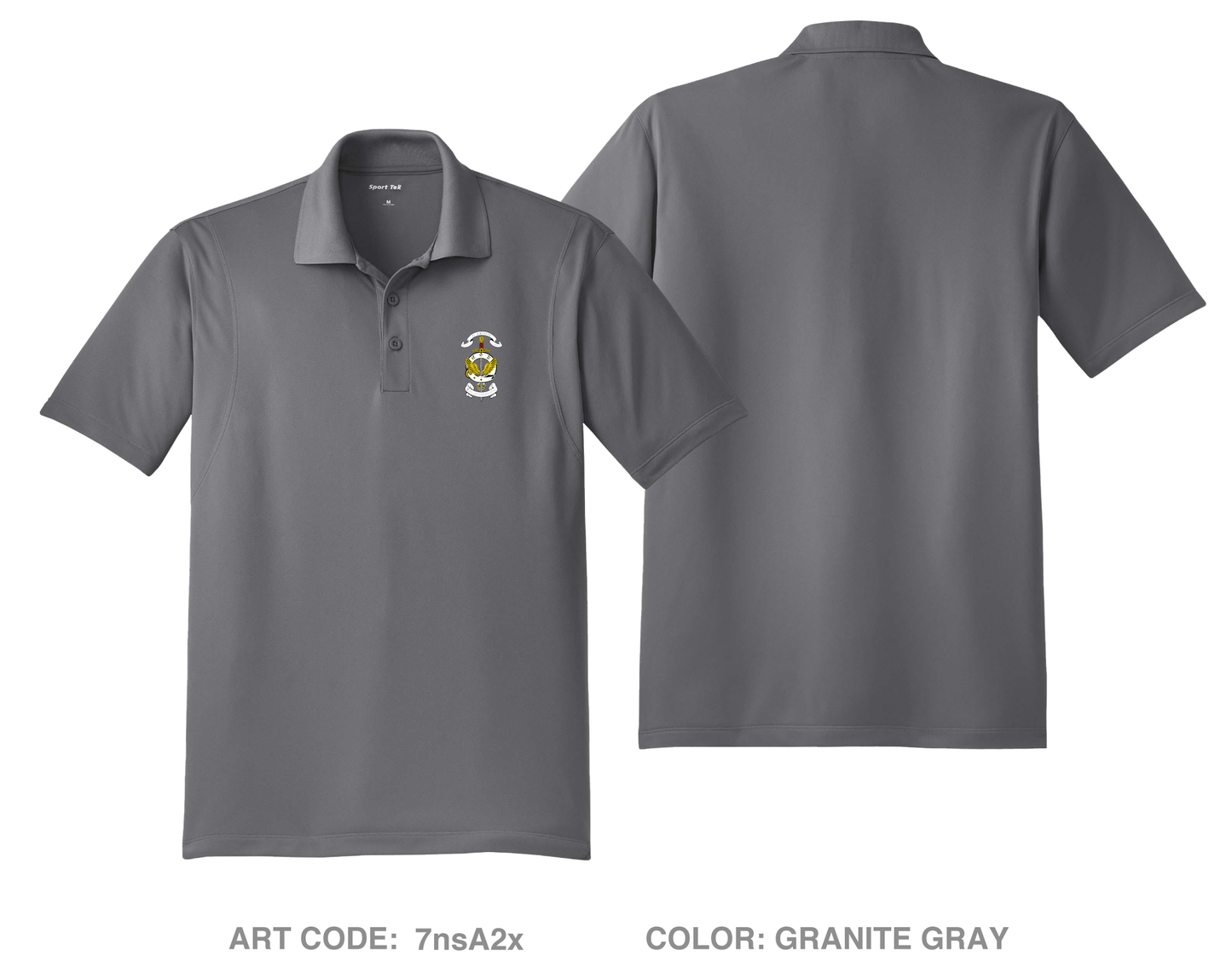 Joint Communications Unit, B Troop Hi-Tech Performance Men's SS Polo - 7nsA2x