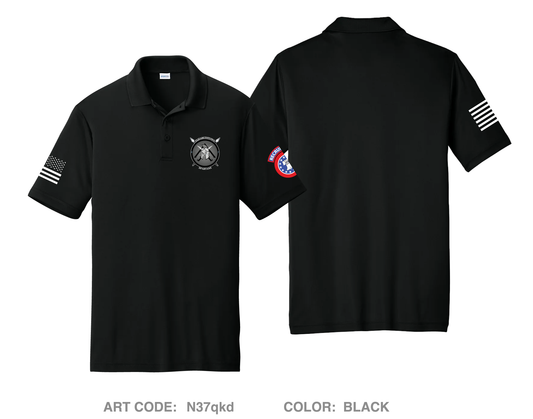 Elizabethtown Army Recruiting Station Hi-Tech Performance Men's SS Polo - N37qkd