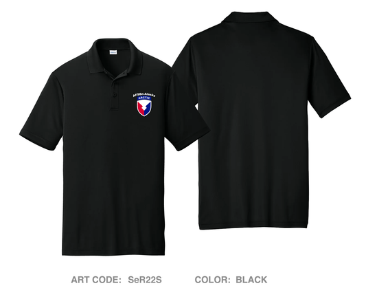 Army Field Support Battalion-Alaska Hi-Tech Performance Men's SS Polo - SeR22S