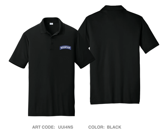 Mountain Training Group Hi-Tech Performance Men's SS Polo - UUi4NS