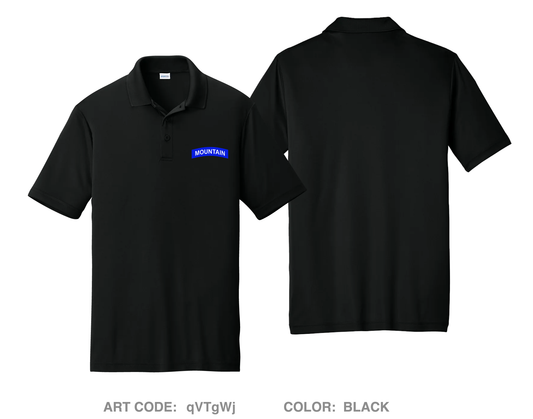 Mountain Training Group Hi-Tech Performance Men's SS Polo - qVTgWj