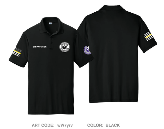 NYSP troop f communications Hi-Tech Performance Men's SS Polo - wW7yrv