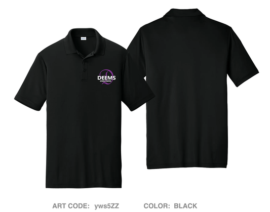 Deems Kitchen and Counters Hi-Tech Performance Men's SS Polo - yws5ZZ