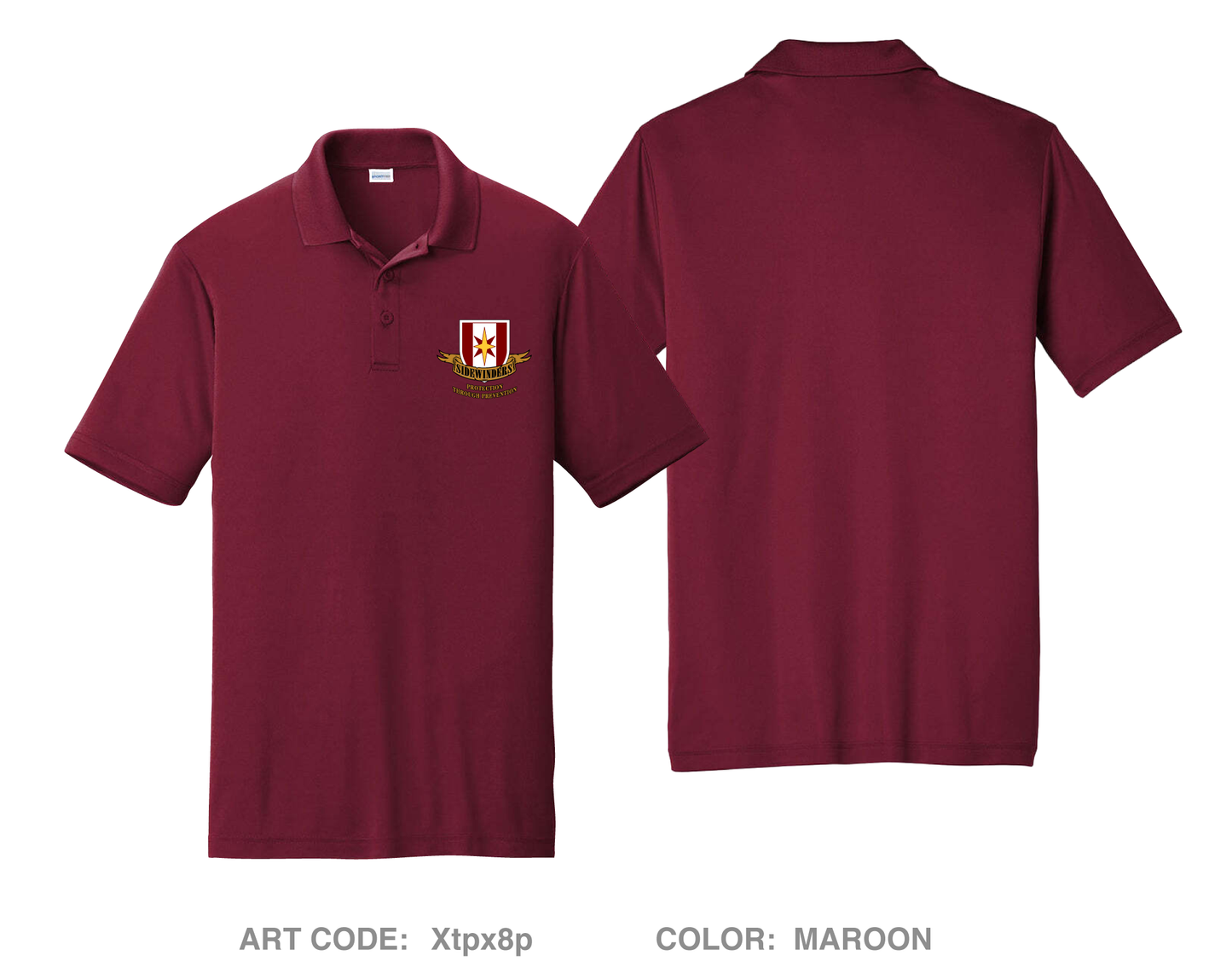 172nd Medical Detachment (PM) Hi-Tech Performance Men's SS Polo - Xtpx8p