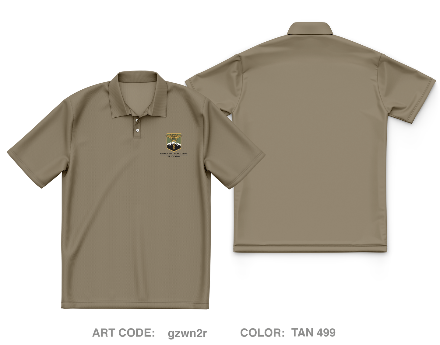 Robinson Clinic Core Men's SS Performance Polo - gzwn2r