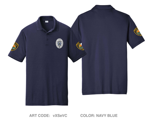 Eastport Police Department Hi-Tech Performance Men's SS Polo - vXSeVC