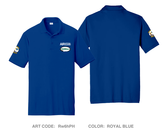 265 Combat Communications Squadron Hi-Tech Performance Men's SS Polo - Rw6hPH