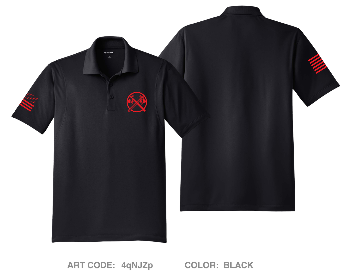 404th Civil Affairs ABN D Co. Hi-Tech Performance Men's SS Polo - 4qNJZp
