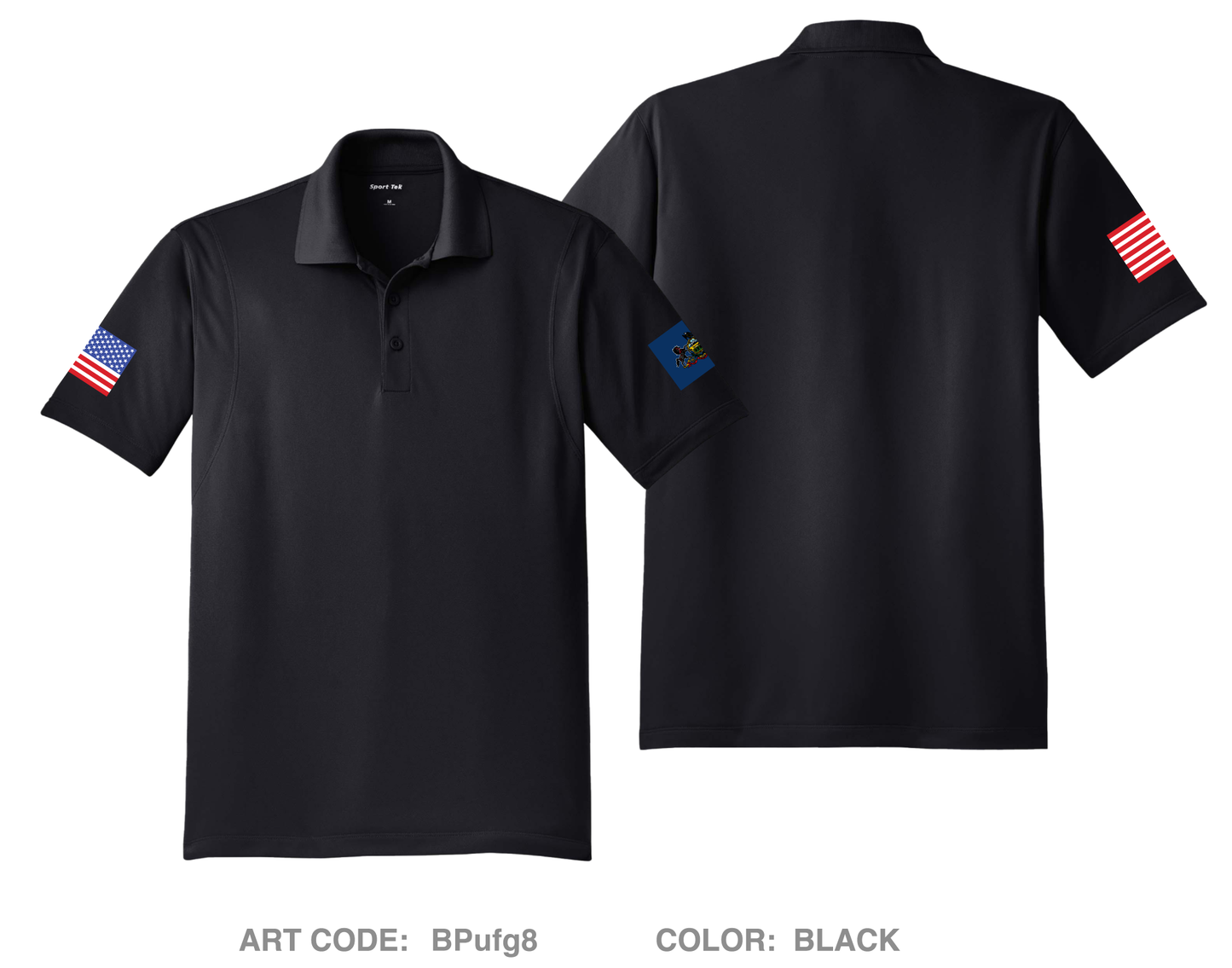 Monroe Hose Company #1 Department 7 Hi-Tech Performance Men's SS Polo - BPufg8