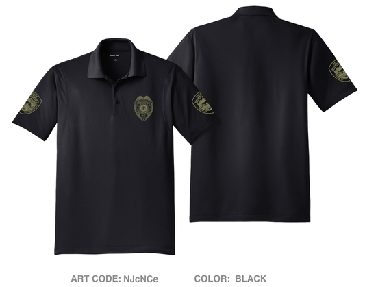 TAYLORSVILLE POLICE DEPT Hi-Tech Performance Men's SS Polo - NJcNCe