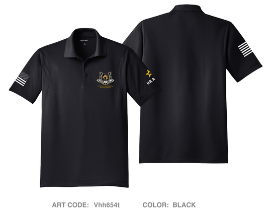 CENCAL Army Recruiting BN Hi-Tech Performance Men's SS Polo - Vhh654