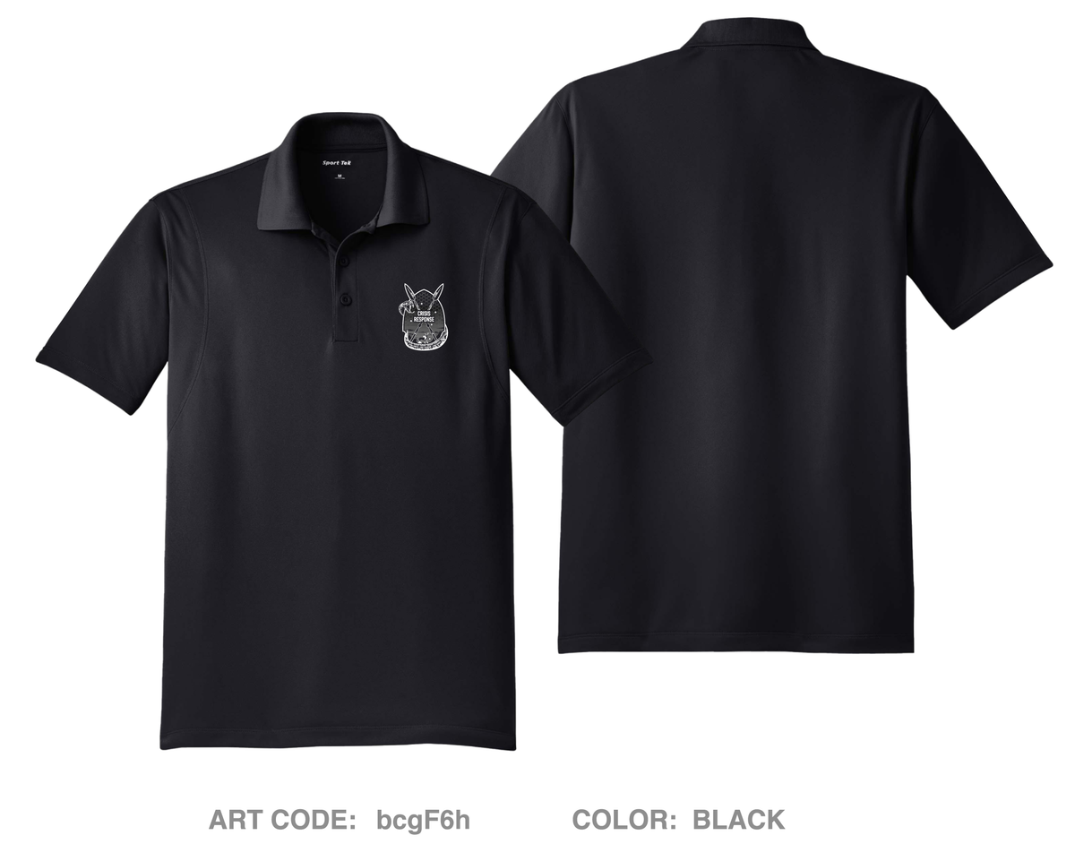 CJ-35 Crisis Response, CJTF-HOA Hi-Tech Performance Men's SS Polo - bcgF6h
