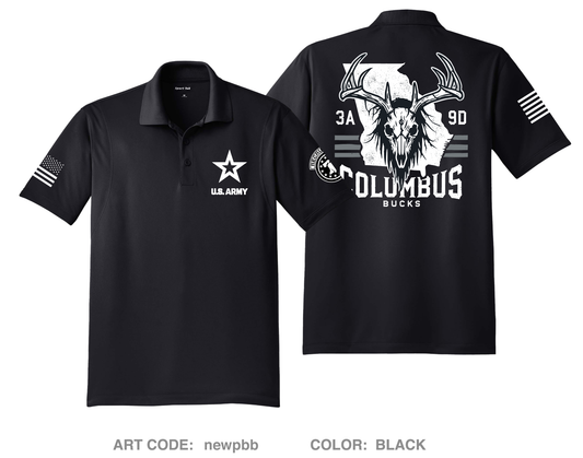 3A9D Hi-Tech Performance Men's SS Polo - newpbb