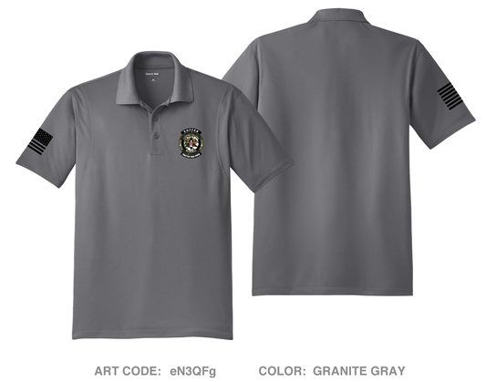 USMS CUFFED Hi-Tech Performance Men's SS Polo - eN3QFg