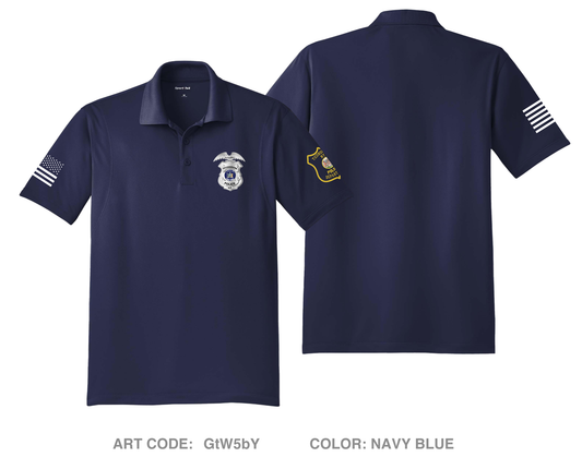 Ticonderoga Police Department Hi-Tech Performance Men's SS Polo - GtW5bY