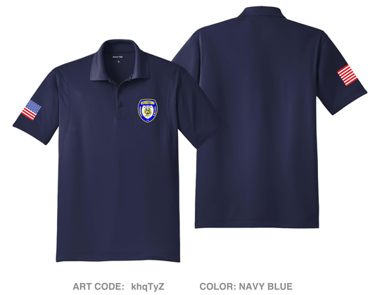 Georgetown University Police Department Hi-Tech Performance Men's SS Polo - khqTyZ