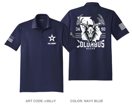 3A9D Hi-Tech Performance Men's SS Polo - v39LcY