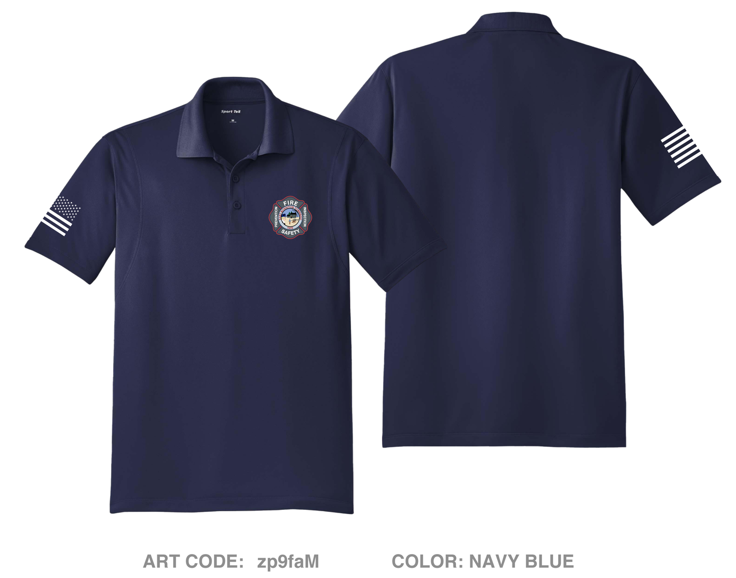 East Norriton Township Hi-Tech Performance Men's SS Polo - zp9faM
