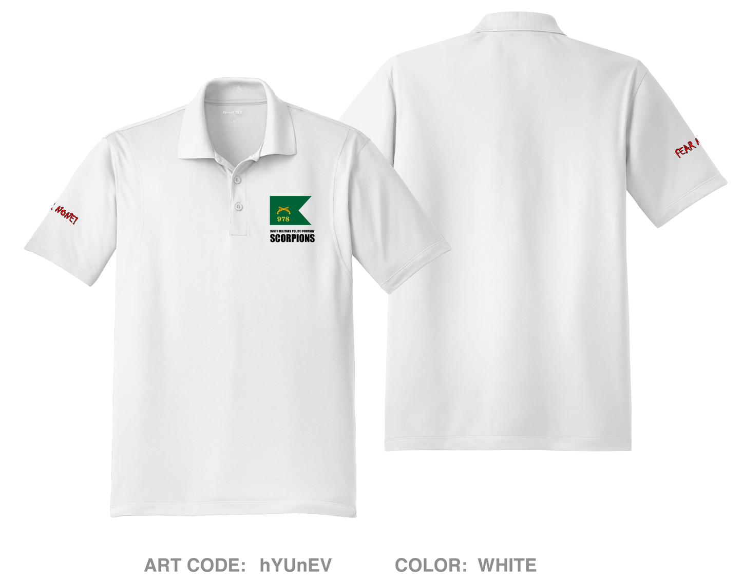 978TH MP CO Fundraising Collection  Hi-Tech Performance Men's SS Polo - hYUnEV