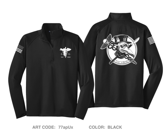934 FRSD Hi-Tech Performance Quarter-Zip Fleece Jacket - 77apUx