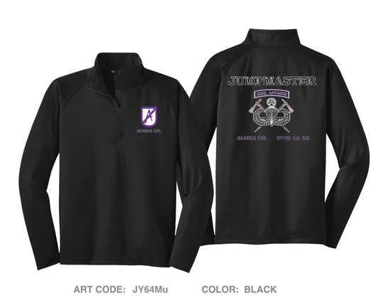 B/97th Civil Affairs Battalion Store 1 Hi-Tech Performance Full-Zip Fleece Jacket - JY64Mu