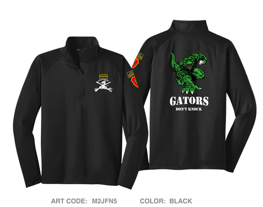 Gator Company, TF Rattlesnake Hi-Tech Performance Quarter-Zip Fleece Jacket - M2JFN5