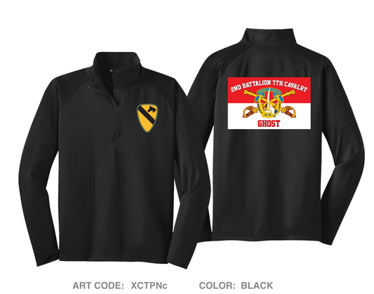 2-7 CAV Hi-Tech Performance Quarter-Zip Fleece Jacket - XCTPNc
