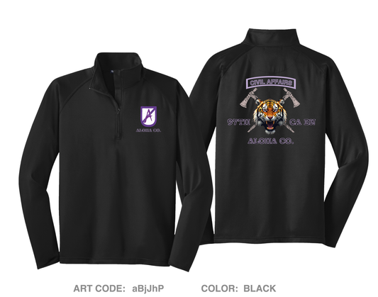 B/97th Civil Affairs Battalion Store 1 Hi-Tech Performance Full-Zip Fleece Jacket - aBjJhP