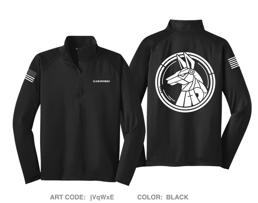 Llamaworks Hi-Tech Performance Quarter-Zip Fleece Jacket - jVqWxE