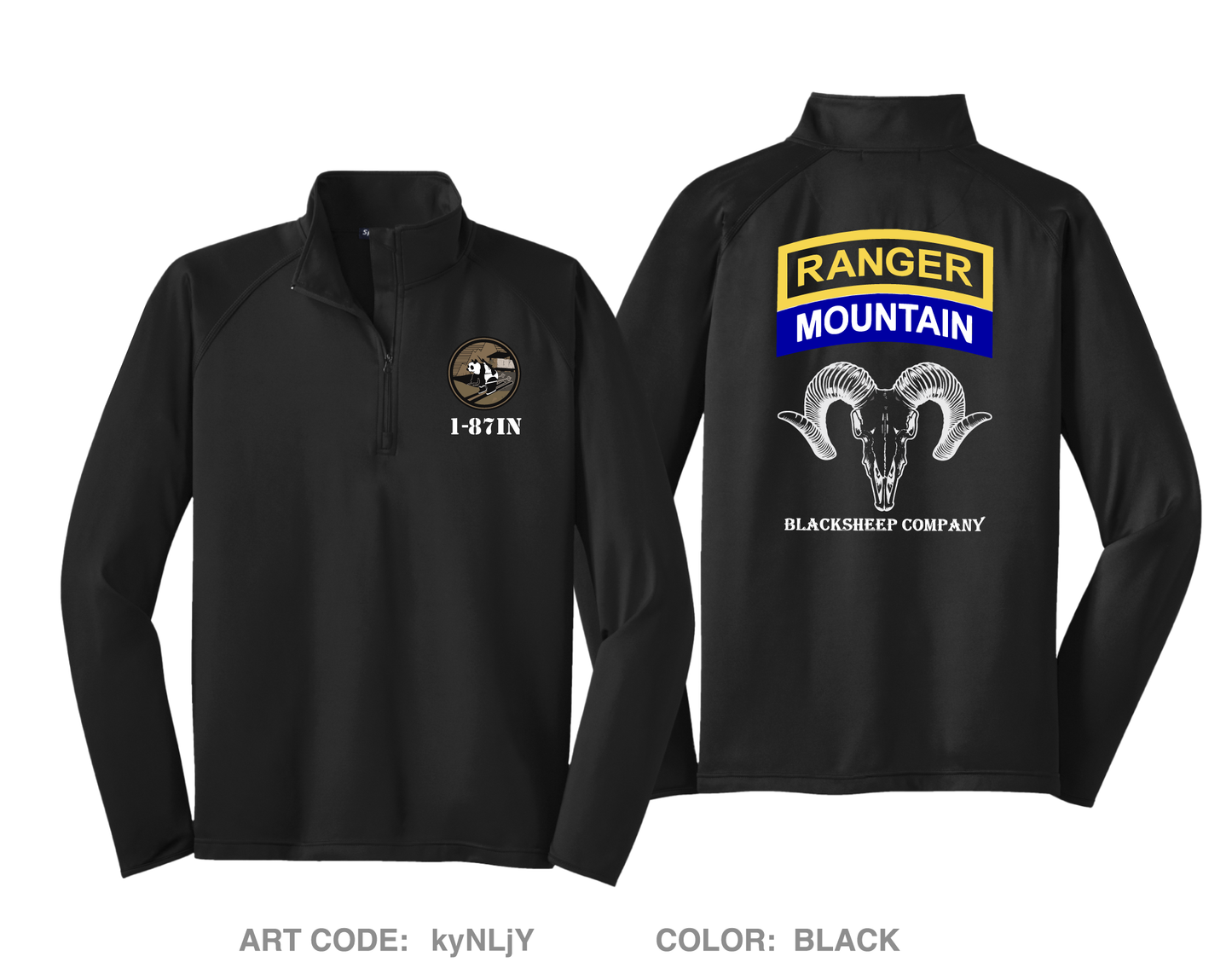 Blacksheep Company Hi-Tech Performance Quarter-Zip Fleece Jacket - kyNLjY