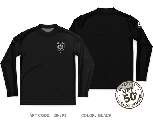 Sarasota County Hostage Negotiations Team Core Men's UPF 50+ Performance LS Tee - t5NyP3