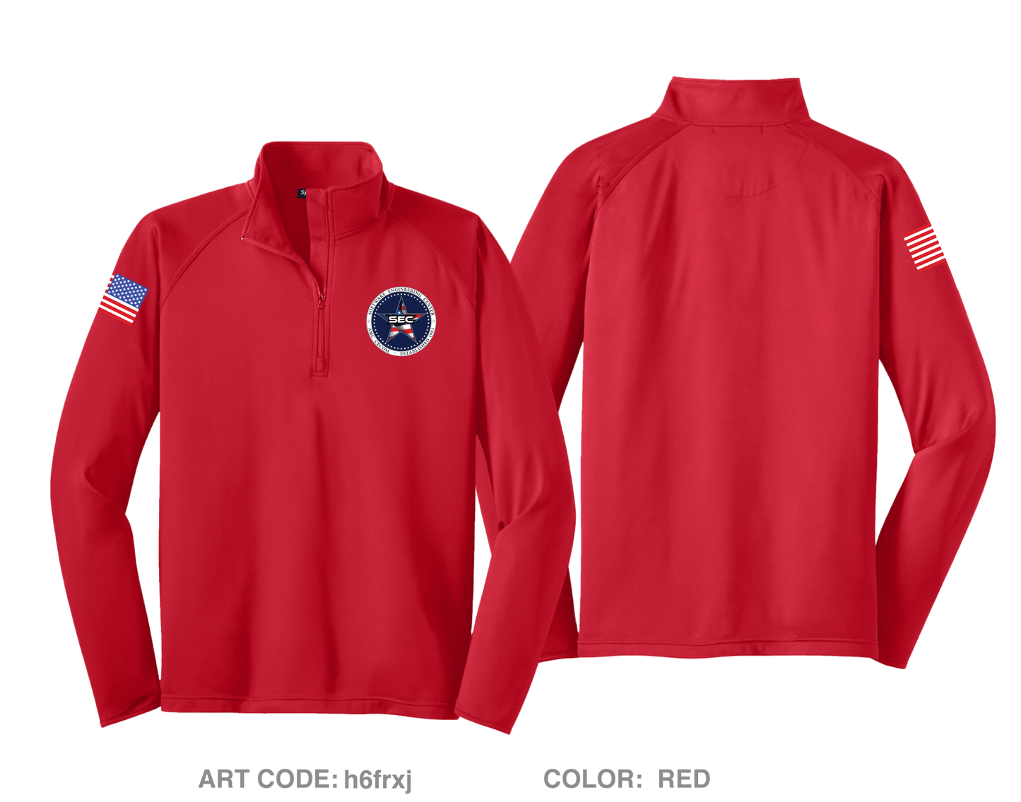 Software Engineering Center Hi-Tech Performance Quarter-Zip Fleece Jacket - h6frxj