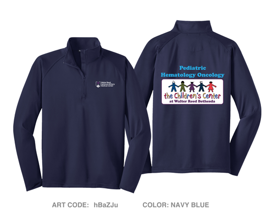 Pediatric Hematology Oncology Hi-Tech Performance Quarter-Zip Fleece Jacket - hBaZJu