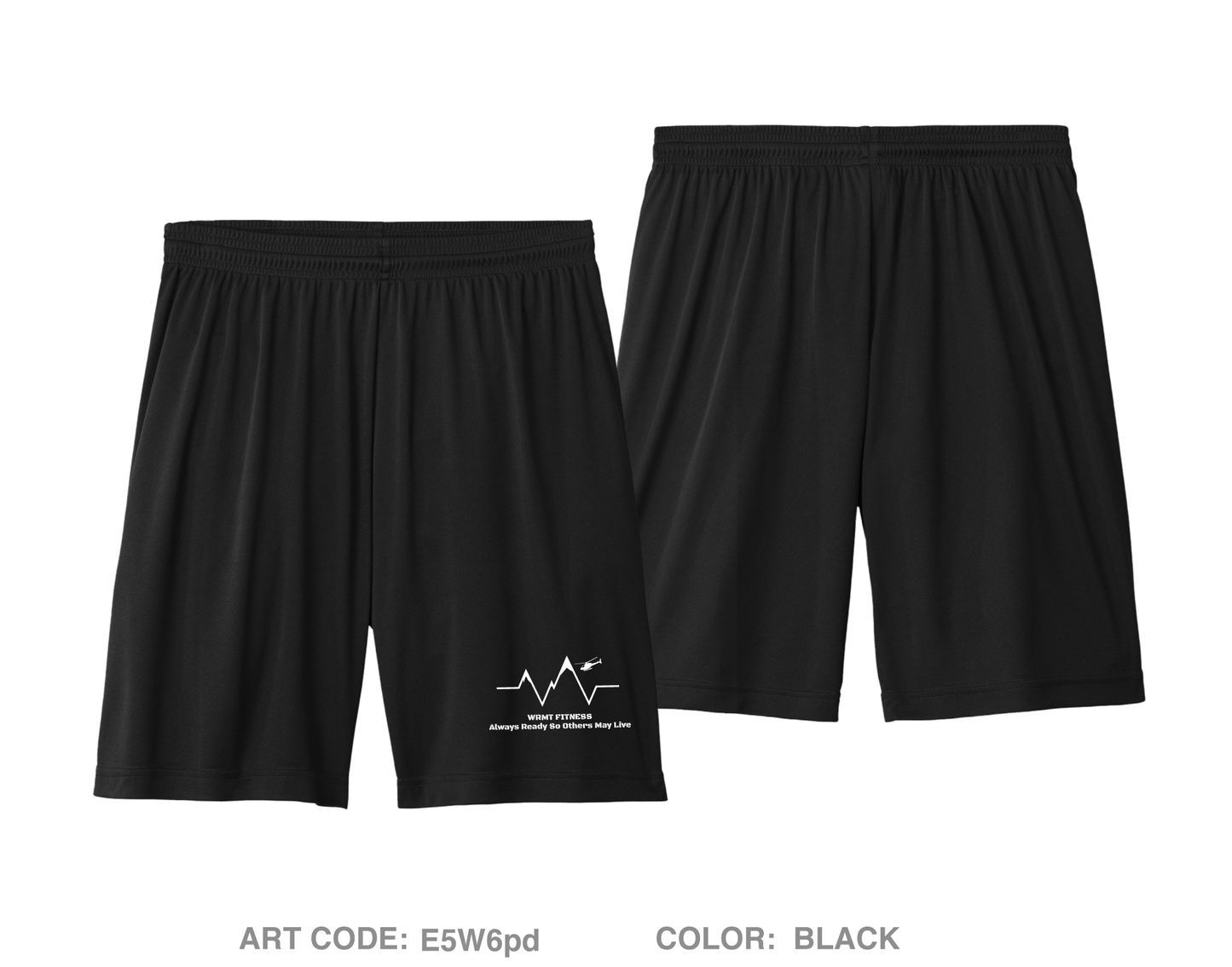 Western Mountain Rescue Team Hi-Tech Performance Shorts - E5W6pd