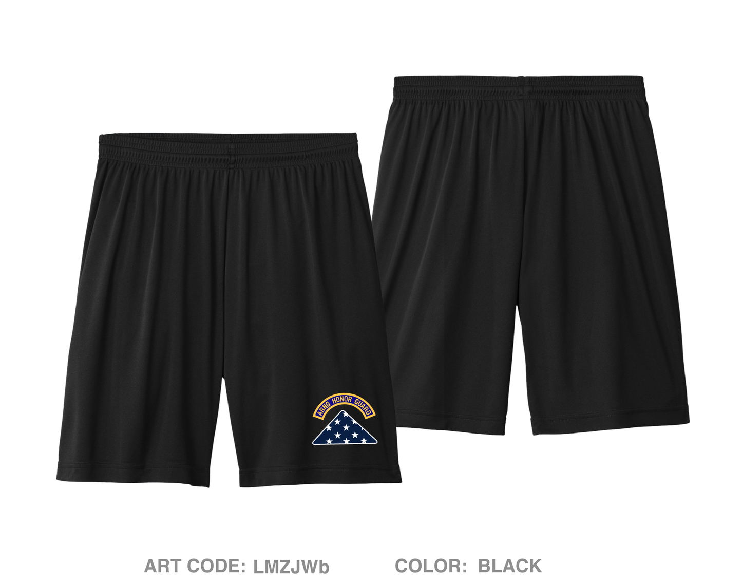 Colorado ARNG Military Funeral Honors Hi-Tech Performance Shorts - LMZJWb