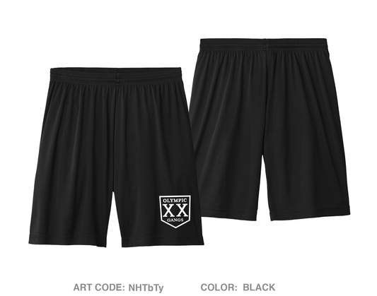 LAPD Olympic Gang Enforcement Detail Hi-Tech Performance Shorts - NHTbTy