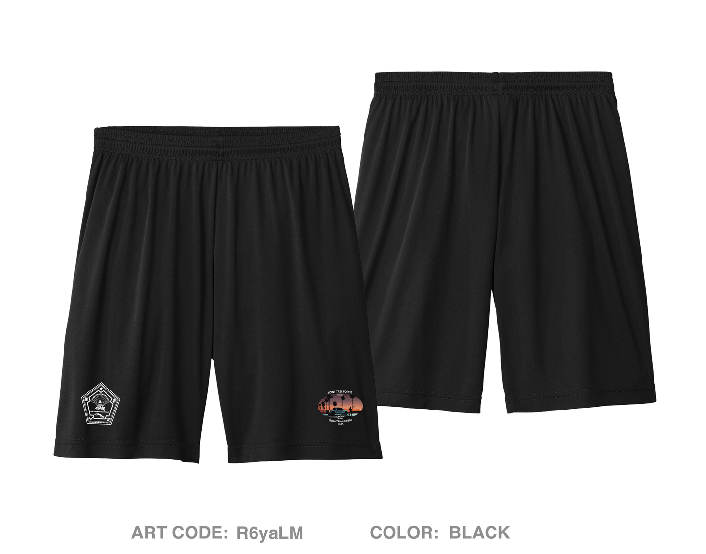 1304th MP CO: 3rd Platoon Hi-Tech Performance Shorts - R6yaLM