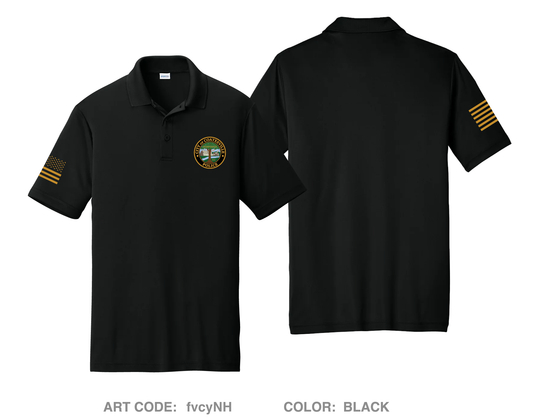 City of Coatesville Police Department Hi-Tech Performance Men's SS Polo - fvcyNH