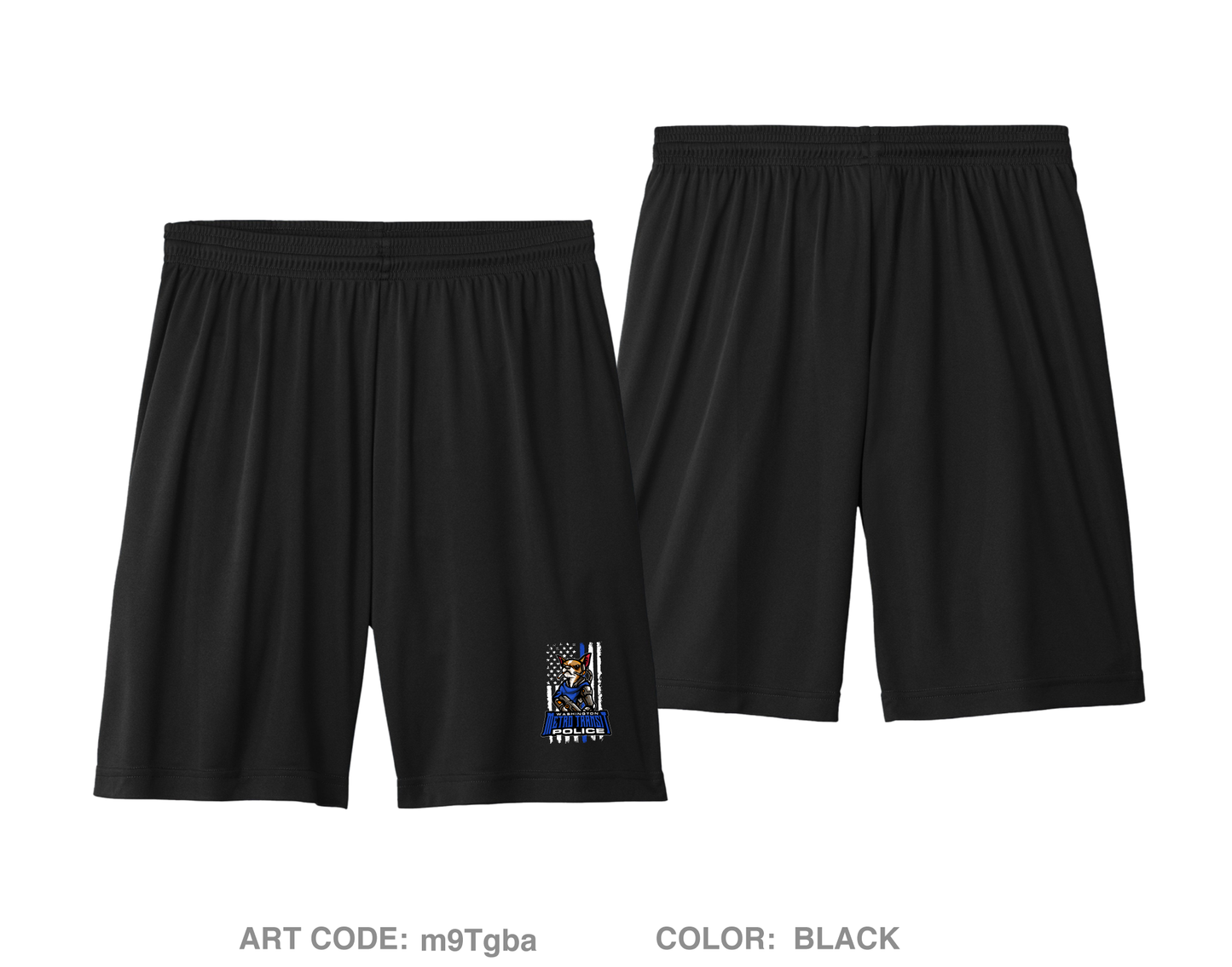 Washington Metropolitan Area Transit Authority Hi-Tech Performance Shorts - m9Tgba