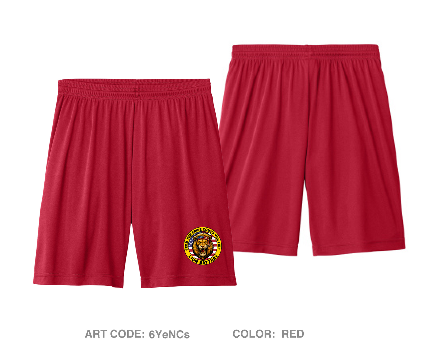 Lion Battery Hi-Tech Performance Shorts - 6YeNCs