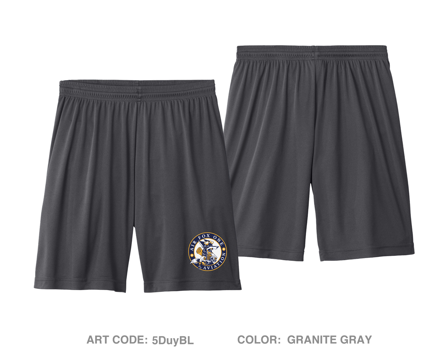 Air Fox One Aviation Fundraising Collection Hi-Tech Performance Shorts - 5DuyBL