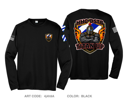 HHC, DSTB, 3DSB Hi-Tech Performance Unisex LS Tee - 4j4h9A