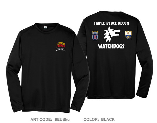 Watchdog Scout Platoon Hi-Tech Performance Unisex LS Tee - 9EUSku