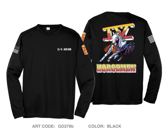 Alpha 5/4 ADAR Hi-Tech Performance Unisex LS Tee - GD278b