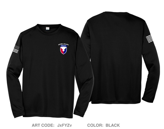 Army Field Support Battalion-Alaska Hi-Tech Performance Unisex LS Tee - JxFYZv