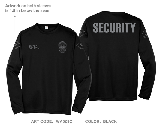 South Coast Public Safety Hi-Tech Performance Unisex LS Tee - WA5Z9C