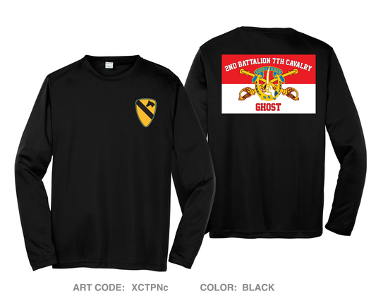 2-7 CAV Hi-Tech Performance Unisex LS Tee - XCTPNc