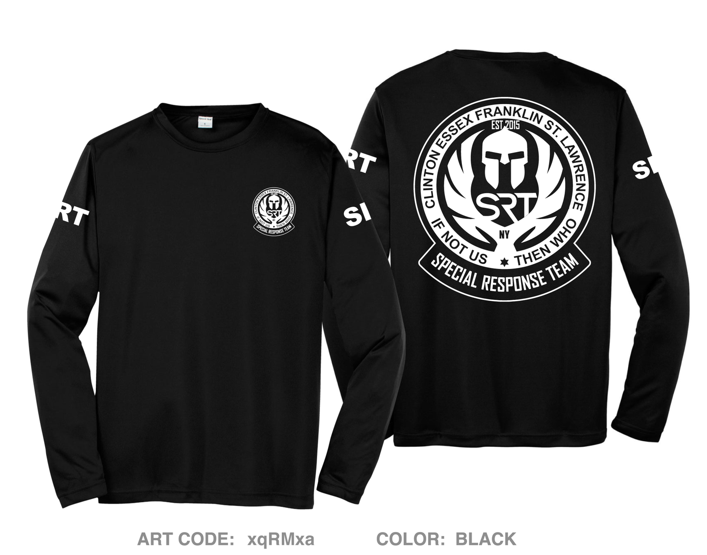 Northern Regional Special Response Team Hi-Tech Performance Unisex LS Tee - xqRMxa